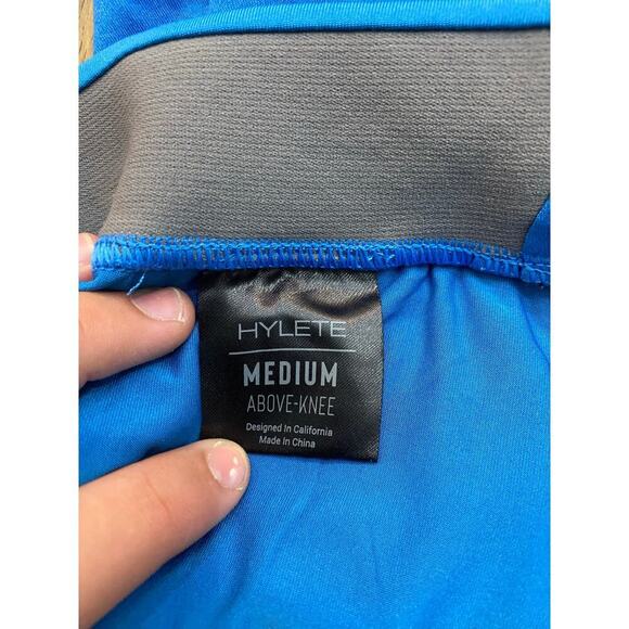 HYLETE Blue Fuse Athletic Gym Shorts Size Medium - Picture 5 of 7
